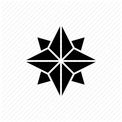 Compass, Decoration, Navigation, North, Polar, Pole, Star Icon