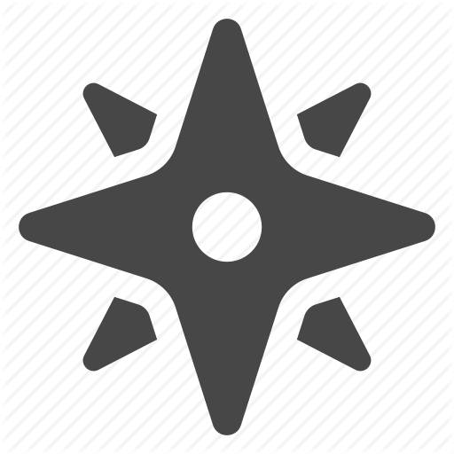 Compass, Direction, Map, Navigation, North Star, Star Icon