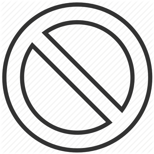 Cancel, Cross, Exit, No, Not Allowed, Stop, Wrong Icon Icon