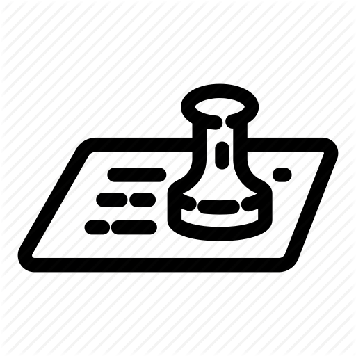 Approval, Business, Document, Notary, Patent, Seal, Stamp Icon