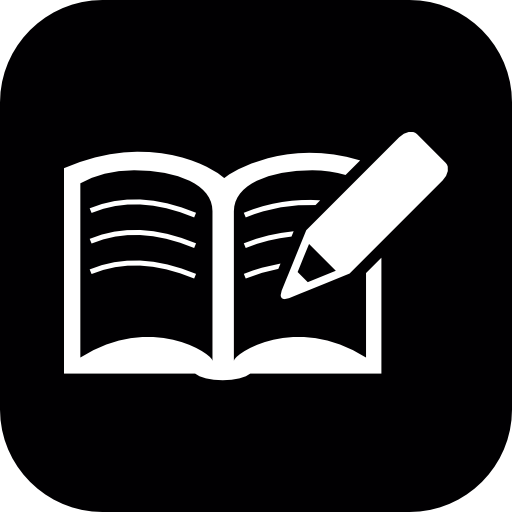 Writting, On, An, Open, Notebook Icon Free Of Humanitarian Icons