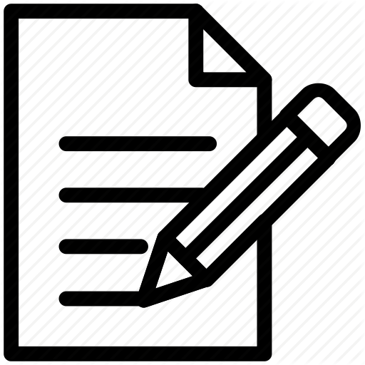 Notepad, Pen, Pencil, Text Icon Icon