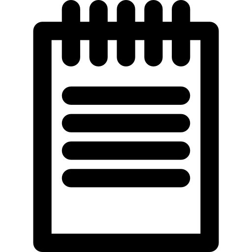 Spring Notepad Icons Free Download