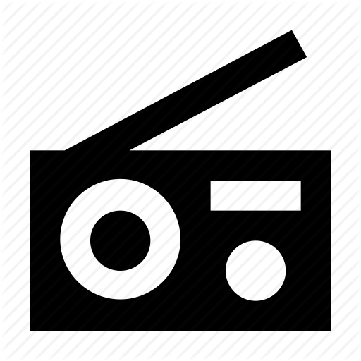 Media, Old Radio, Radio, Radio Set, Transmission Icon