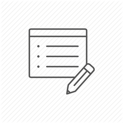 Blank, Information, List, Note, Notepad, Pencil, Reminder Icon