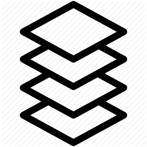 Layers, Notes, Papers, Stack Icon