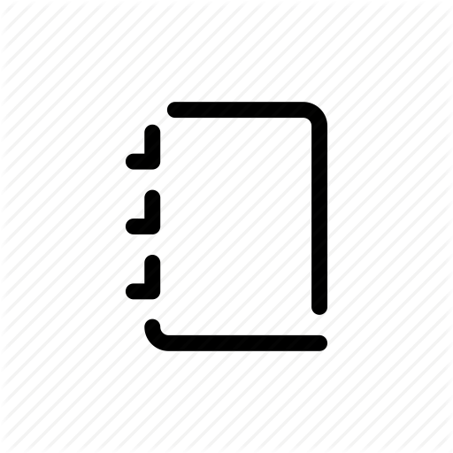 Agenda, App, Memo, Mobile, Notepad, Notes, Open Line Icon