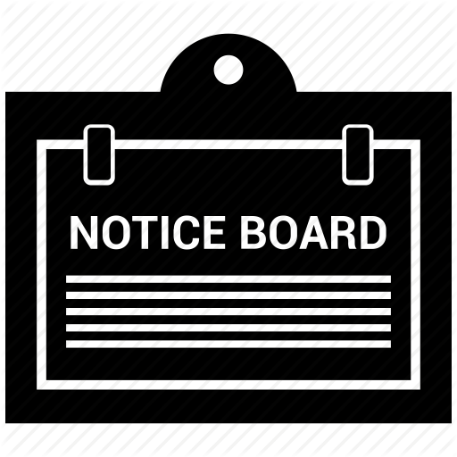 Notice Board Icon Png Png Image