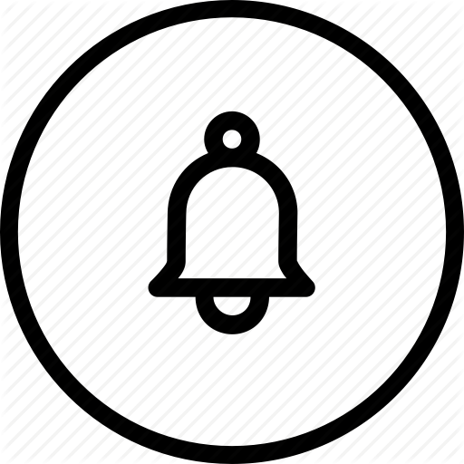 Alarm, Bell, Notice, Notification, Remind, Reminder, Round Icon