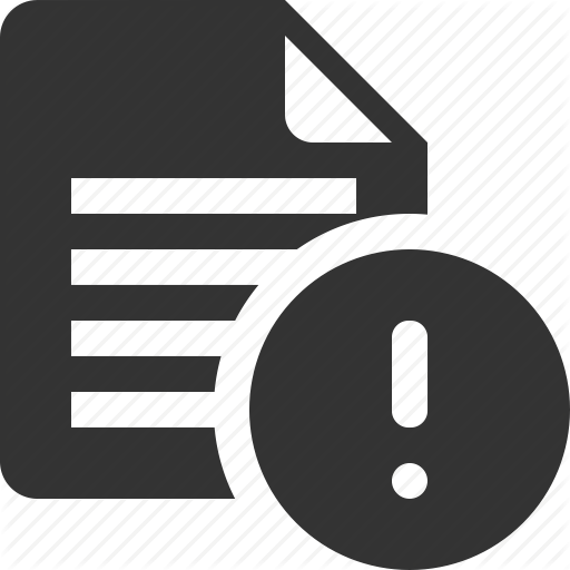 Alert, Attention, Document, Error, File, Notice