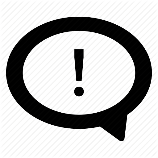 Alert, Attention, Error, Notice, Notification Icon