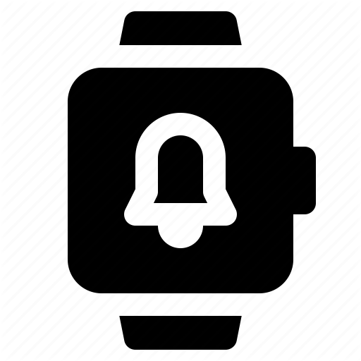 Bell, Notification, Smart, Watch Icon