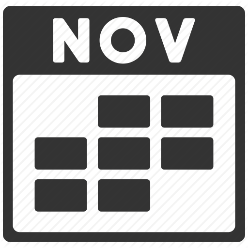 Calendar, Grid, Month, November, Plan, Schedule, Time Table Icon