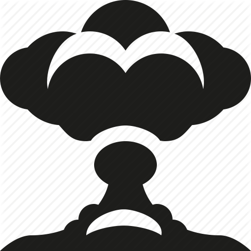 Bomb, Nuclear, War, Weapon Icon