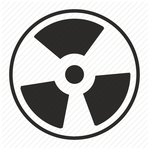 Bomb, Nuclear, Terrorism, Weapon Icon