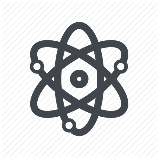 Healthcare, Medicine, Nuclear Icon