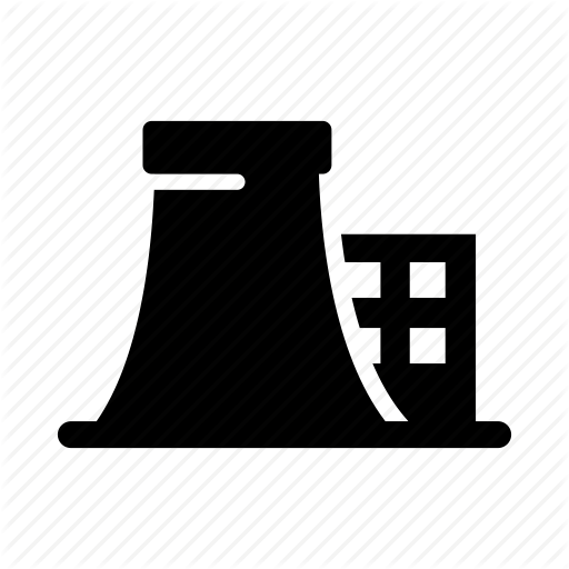 Nuclear Power Plant Icon