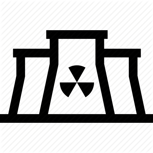 Energy, Nuclear, Plant, Power Icon