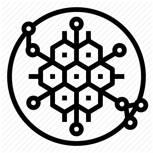 Biology, Cell, Genetic, Nucleus Icon