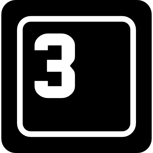 Number Key On Keyboard Icons Free Download