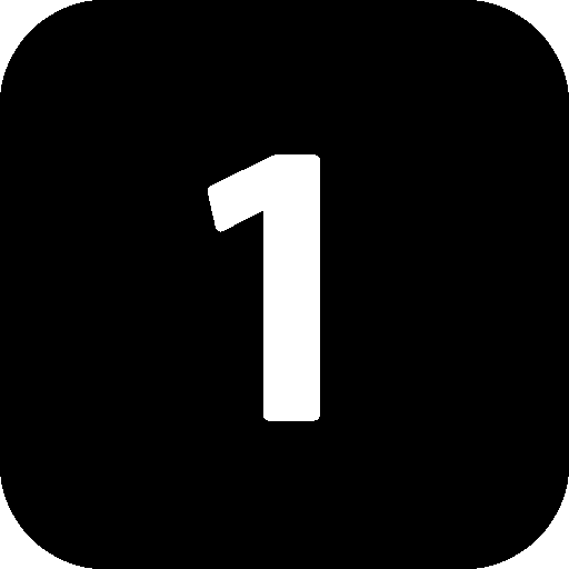 Numbers Black Icon Windows Iconset