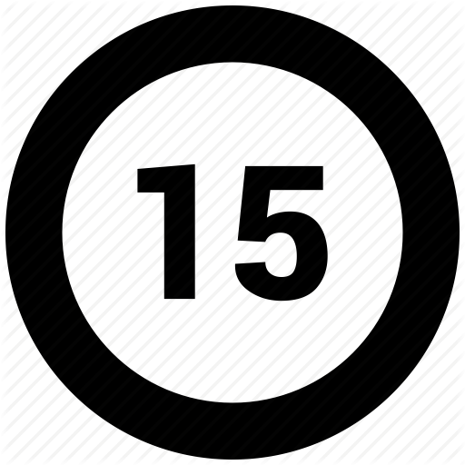 Chart, Count, Fifteen, Number Icon