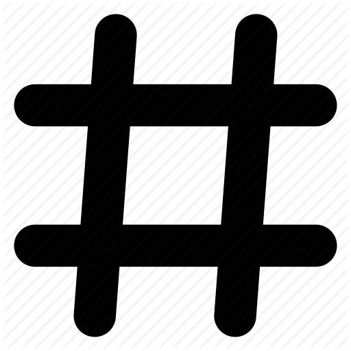 Font, Hashtag, Number, Pound, Sign, Type Icon