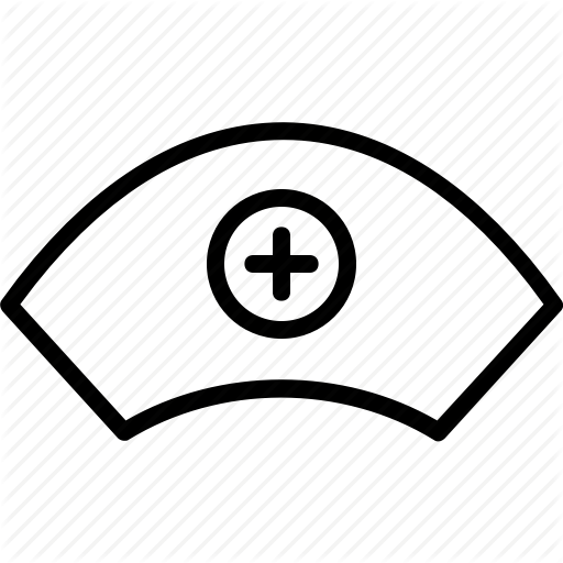 Cap, Nurse, Nurse Hat, Uniform Icon Icon