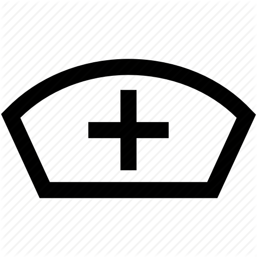 Hat, Hospital, Medical Hat, Nurse, Nurse Hat, User Icon