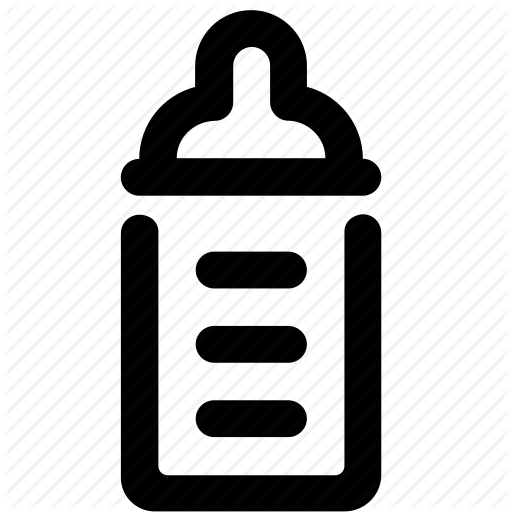 Baby, Baby Bottle, Feed, Food, Milk, Nursery Icon