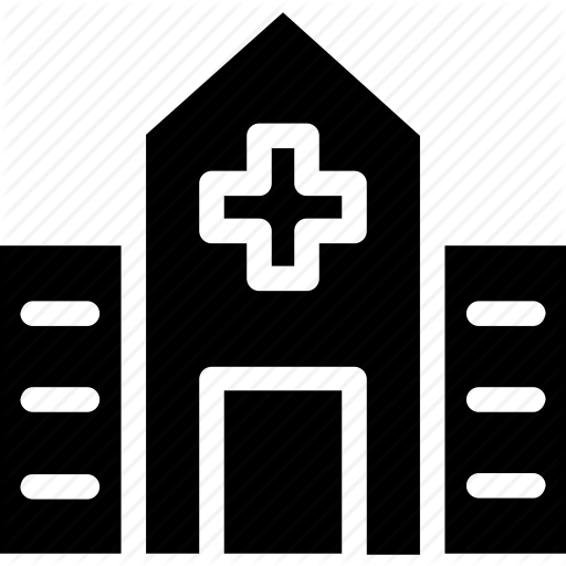 Clinic, Hospital, Infirmary, Nursing Home, Sanatorium Icon