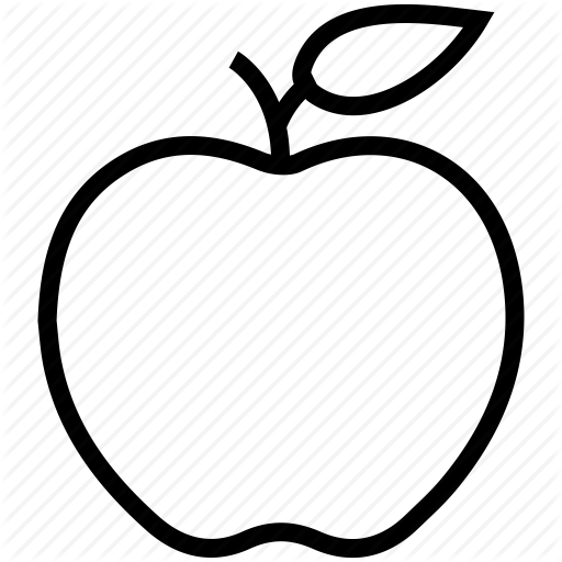 Apple, Education, Fitness, Food, Fruit, Health, Nutrition Icon
