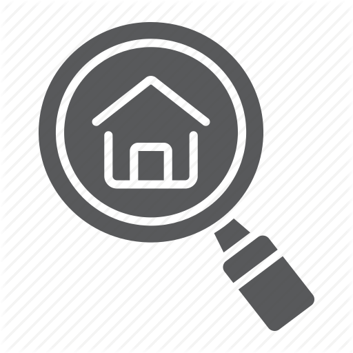 Company, Estate, Find, Home, House, Real, Search Icon