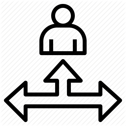 Business, Company, Decide, Direction, Integrity, Leadership Icon