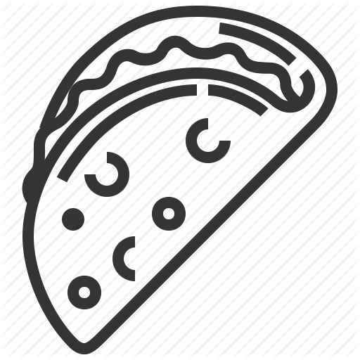 Collection Of Free Taco Drawing Outline Download On Ui Ex