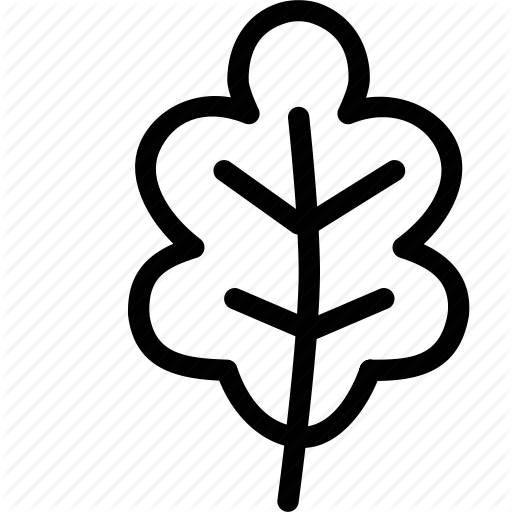 Autumn, Dry, Leaf, Leaves, Oak, Tree Icon