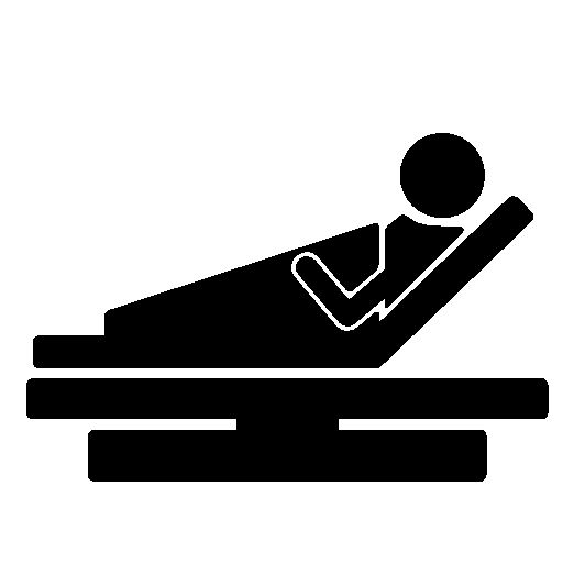 Patient In Hospital Bed Free Icon Grap