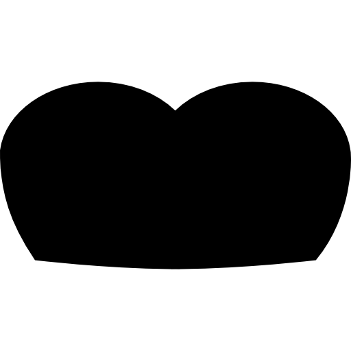 Round And Fat Moustache Icons Free Download