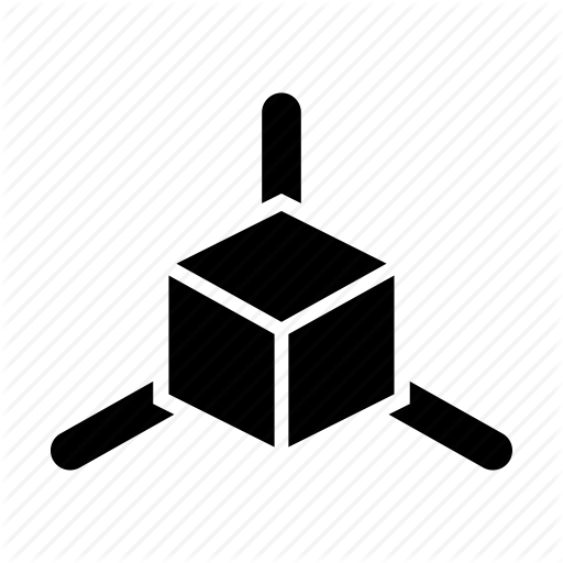 Cube, Dimensions, Object Icon