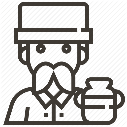 Avatar, Cook, Jar, Man, Occupation Icon