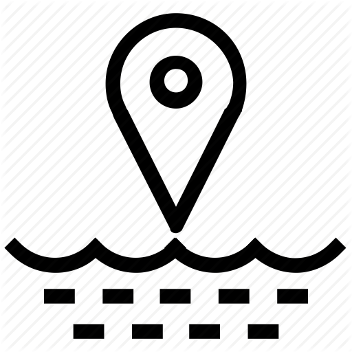 Location, Ocean Icon