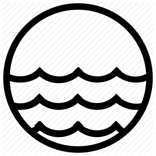 Ocean, Waves Icon