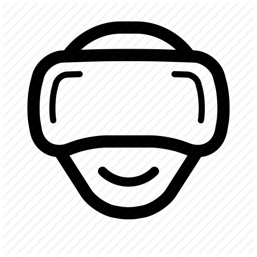 Head, Headset, Oculus, Reality, Rift, Virtual, Vr Icon