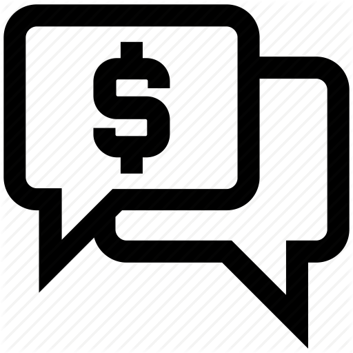 Chat, Chat Bubble, Dollar, Message, Sale Offer, Sign Icon