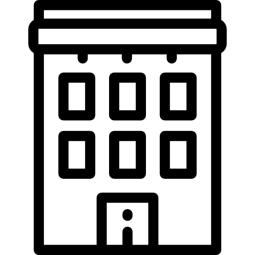 Office Block, Building, Buildings, Tower Block Icon