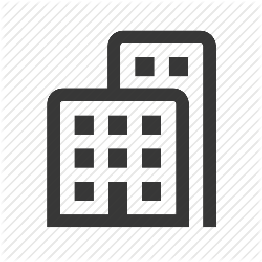 Office Building Map Icon Images