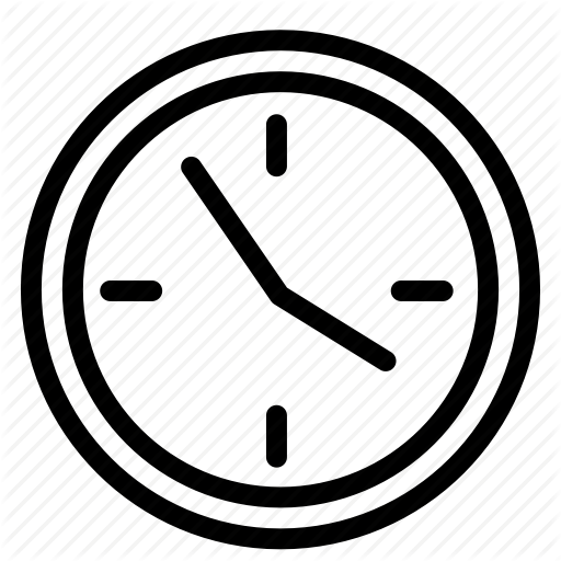 Clock, Deadline, Hour, Minute, Office, Time, Watch Icon