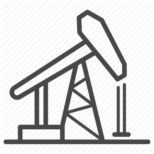 Drill Oil Bit Gas Icon