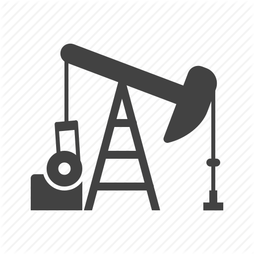 Field, Industry, Oil, Petroleum, Pump, Pumpjack, Well Icon