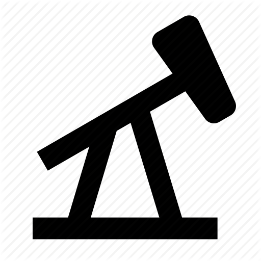 Drill, Oil, Pump Icon